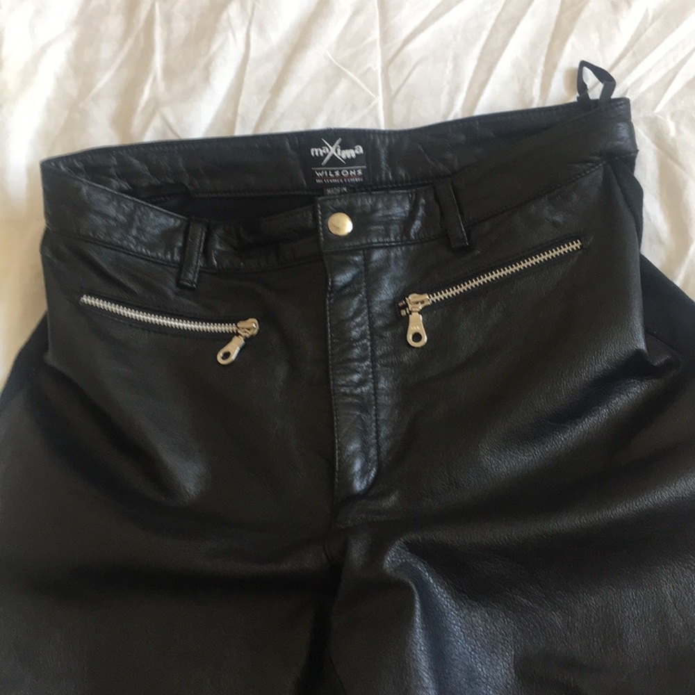 Wilson Leather front ladies pants